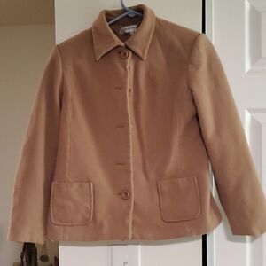 Wool / cashmere jacket blazer